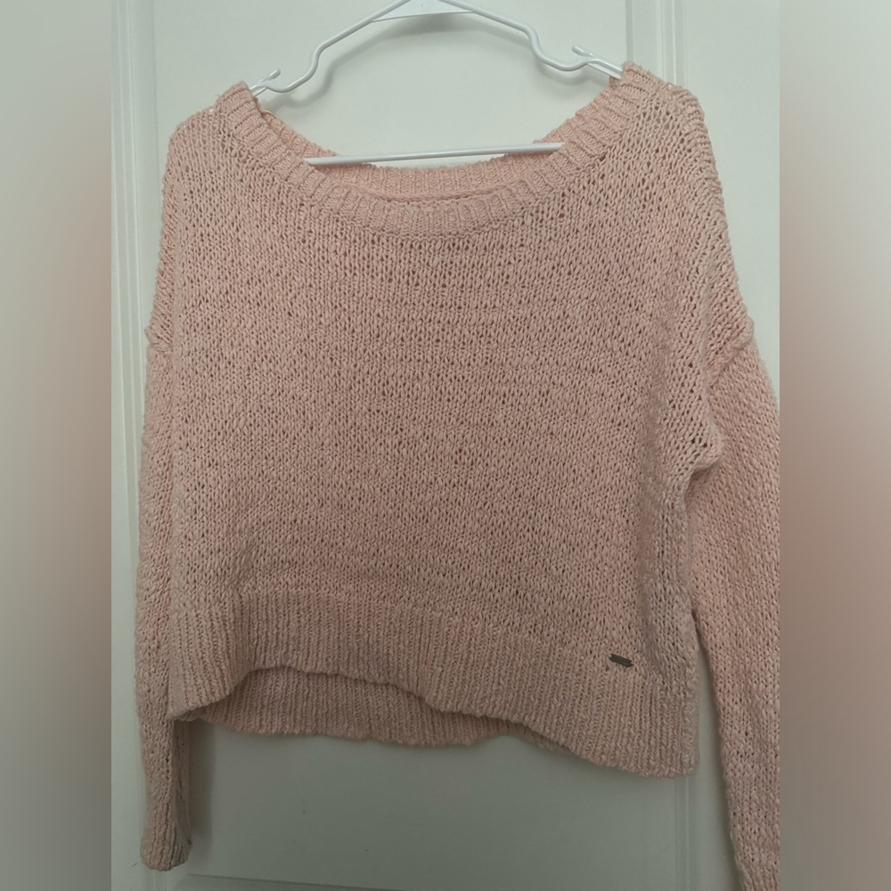 Light Pink Hollister Sweater